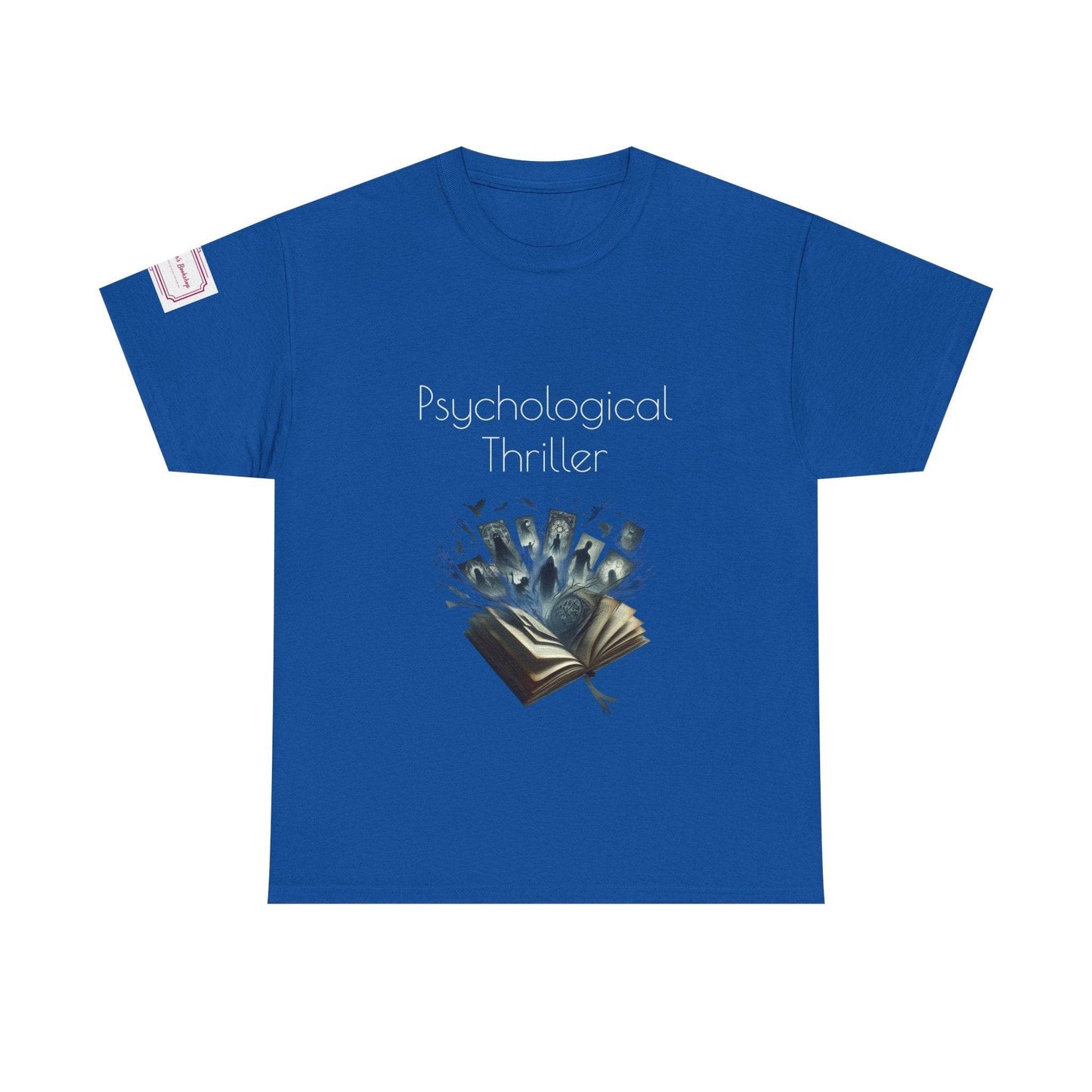 Fiction - Graphic Unisex Heavy Cotton Tee - Psychological Thriller - The Dreamer's Bookshop.
