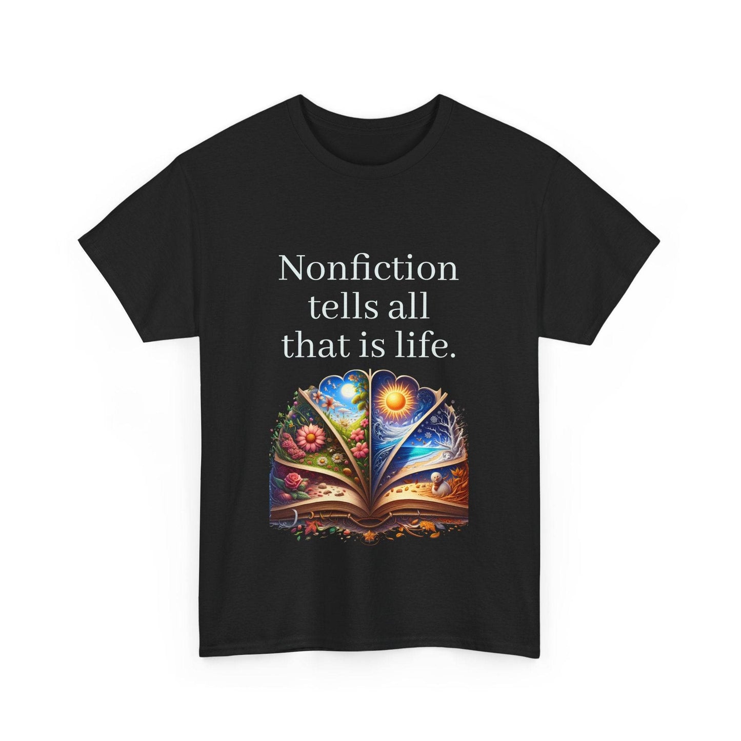 All that is Life - Unisex Heavy Cotton Tee - Nonfiction Books - The Dreamer's Bookshop.