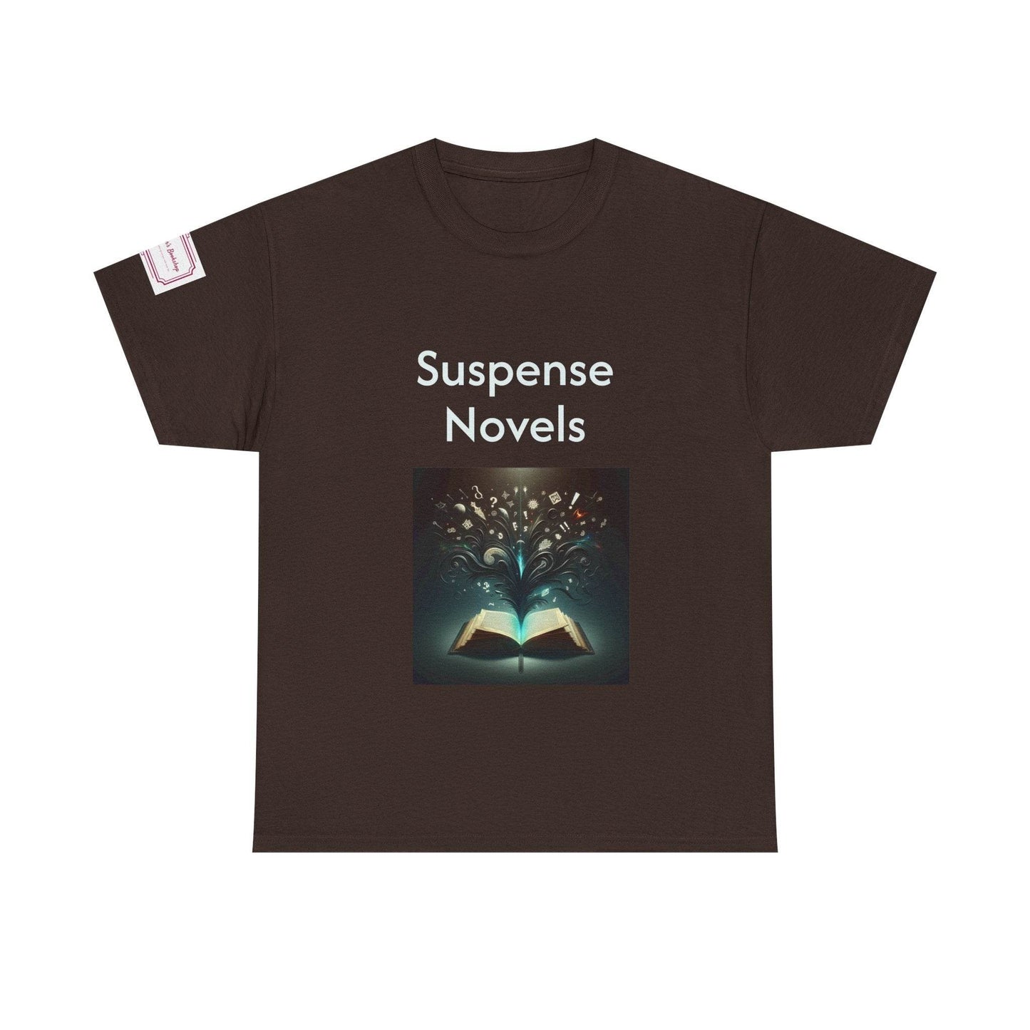 Fiction - Graphic Unisex Heavy Cotton Tee - Suspense Novels - The Dreamer's Bookshop.