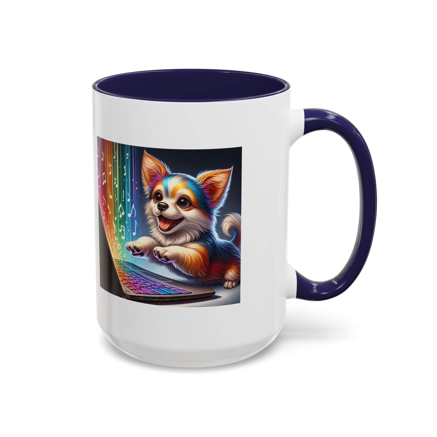 Cute Dog Writer Coffee Mug - 11 & 15oz for Book Lovers - The Dreamer's Bookshop.