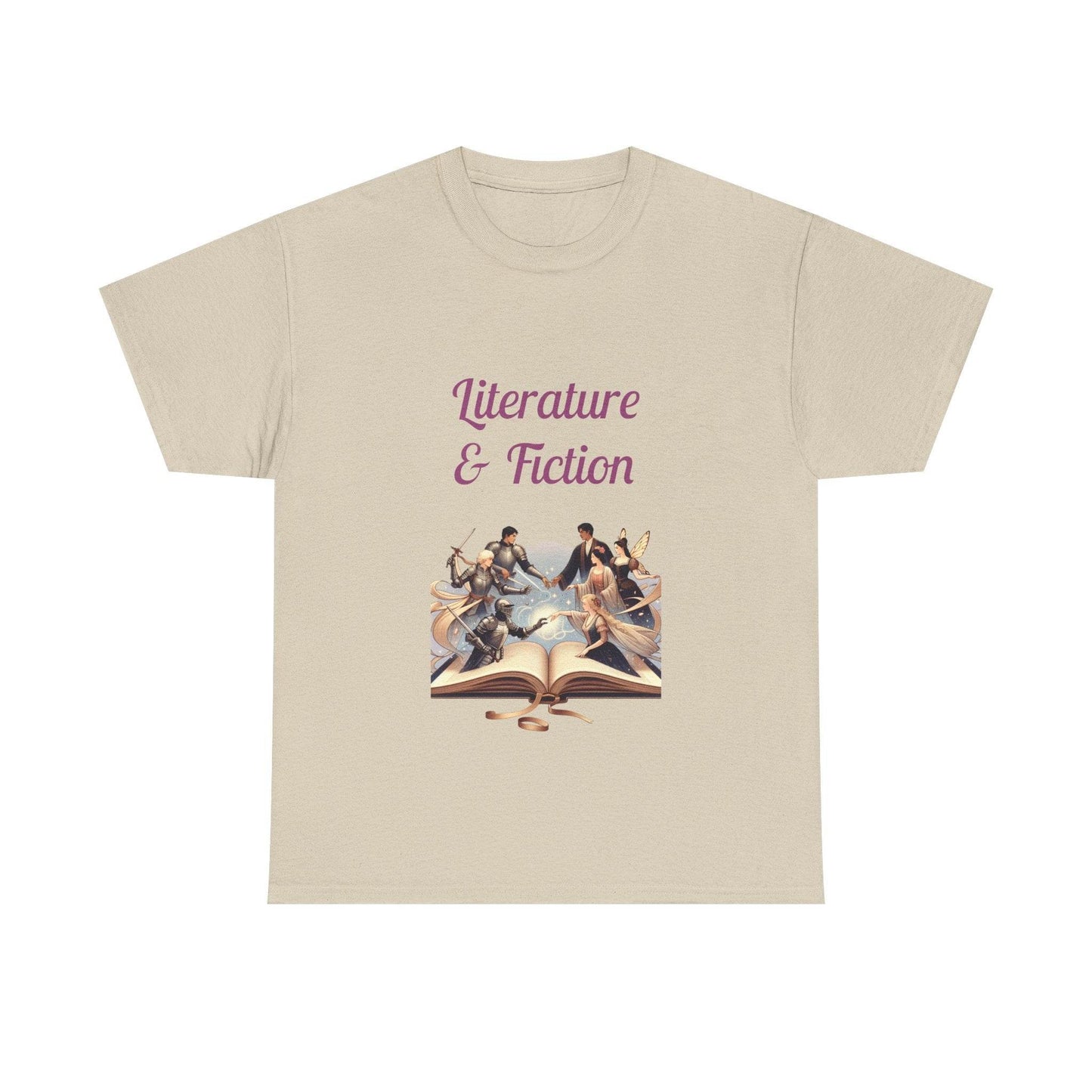Fiction - Unisex Heavy Cotton Tee - Literature Books - The Dreamer's Bookshop.