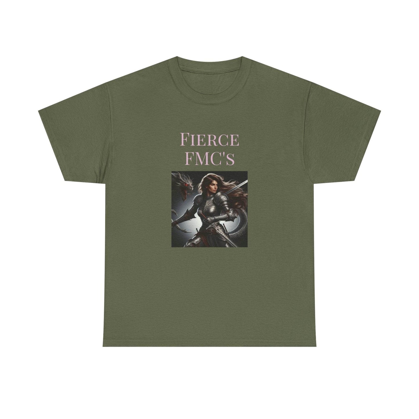 Fierce FMC - Graphic Tee - Unisex Heavy Cotton T-Shirt - Book Lovers - The Dreamer's Bookshop.