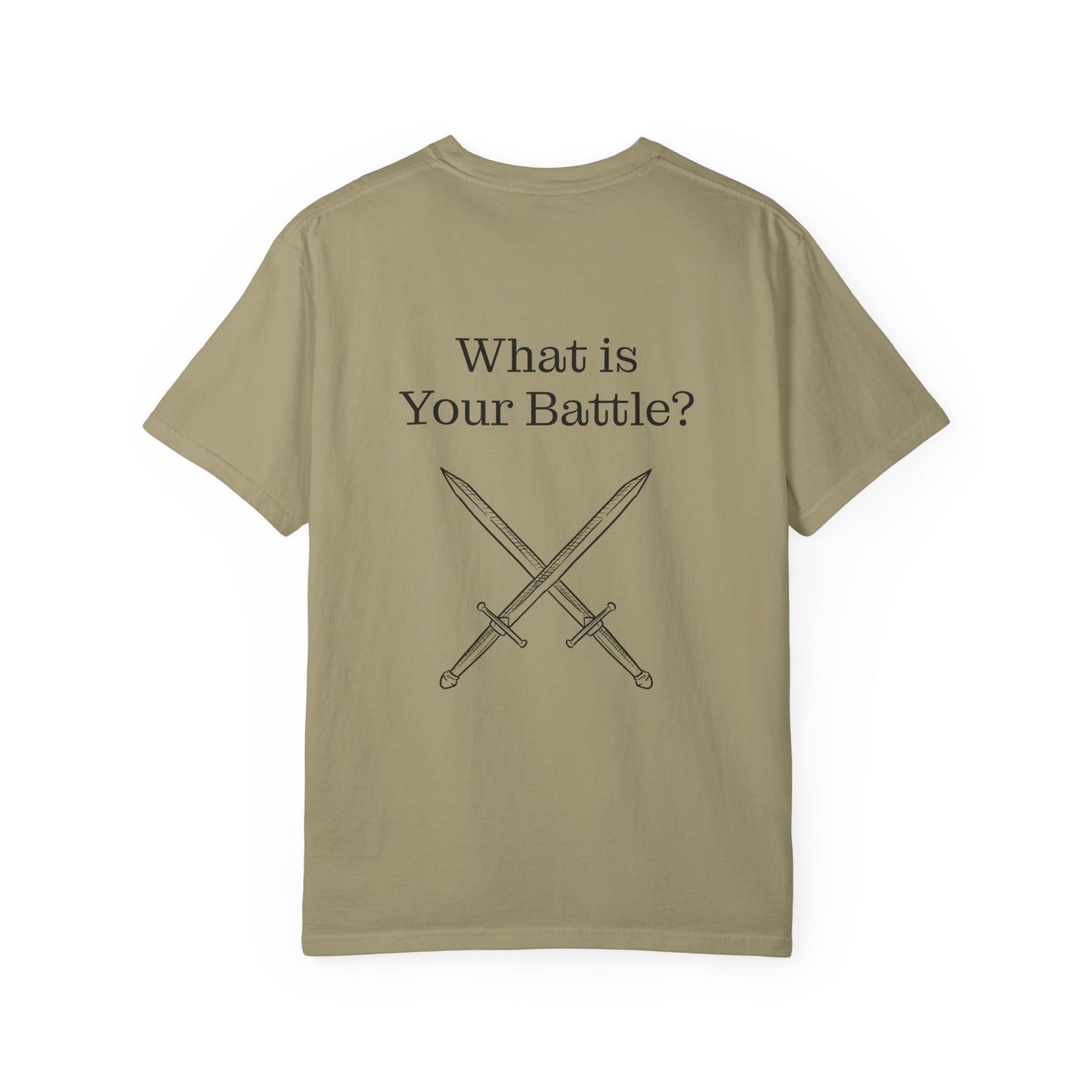 Chronic Pain Warrior Unisex Garment-Dyed T-Shirt - Empowering Supportive Apparel
