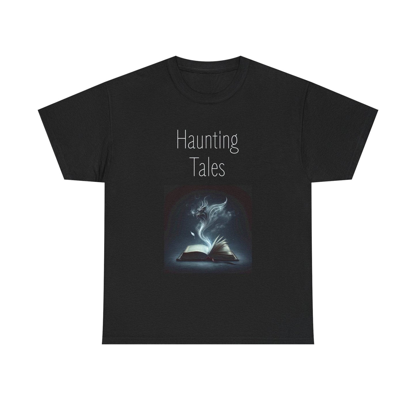 Haunting Tales - A Unisex Heavy Cotton Tee - Perfect for Book Lovers - The Dreamer's Bookshop.