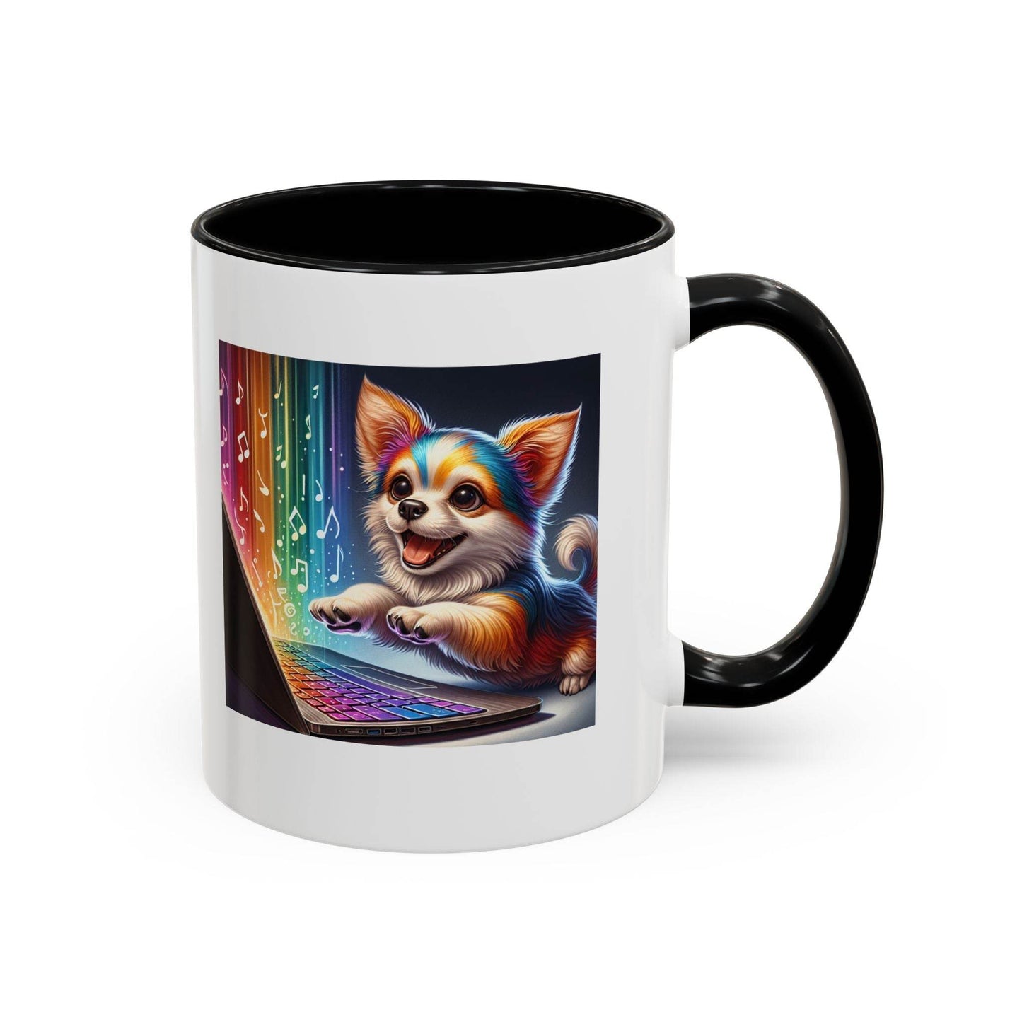 Playful Dog Writer Coffee Mug - Cute Gift for Book Lovers - The Dreamer's Bookshop.