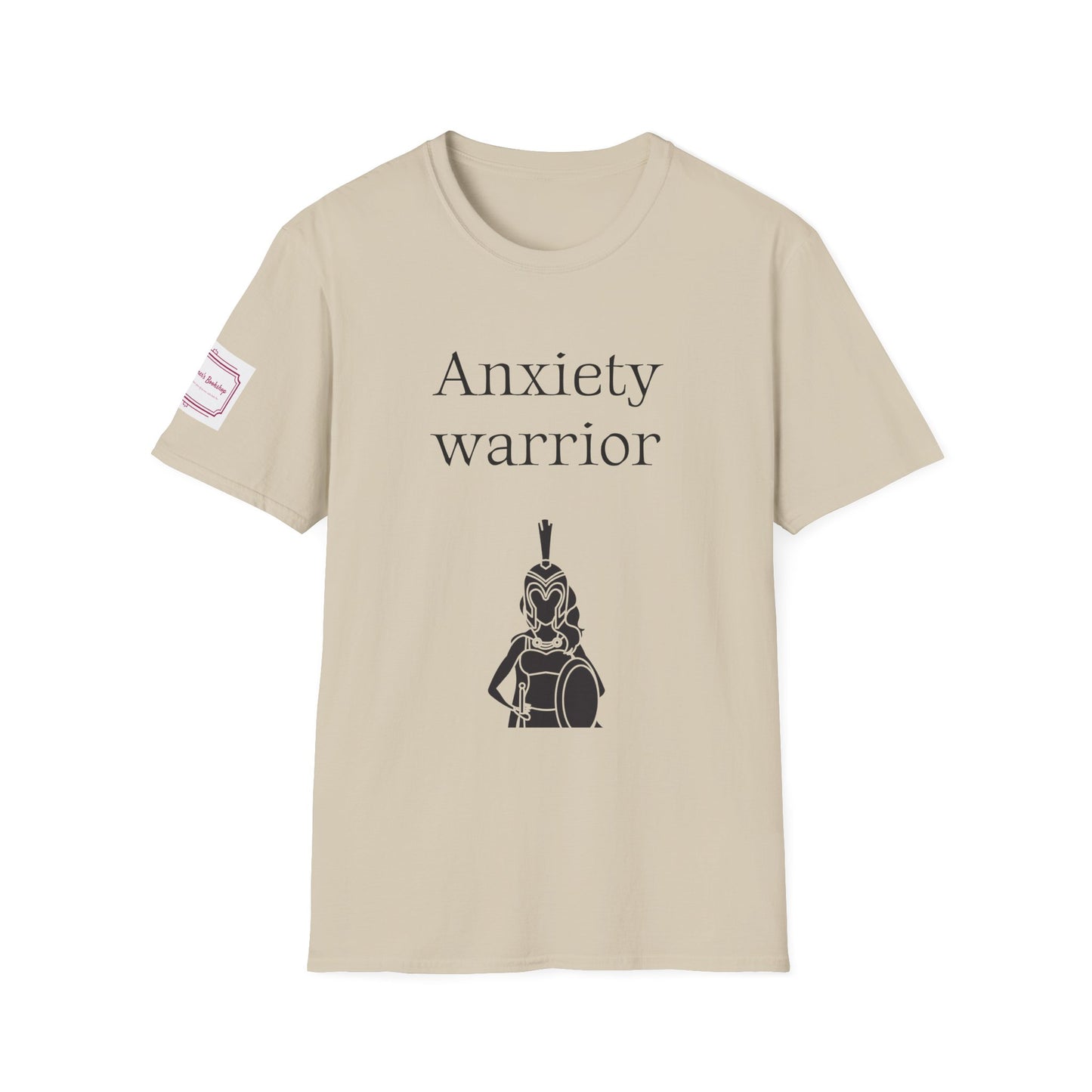 Anxiety Warrior Unisex Softstyle T-Shirt - Empowering Graphic Tee for Mental Health Awareness