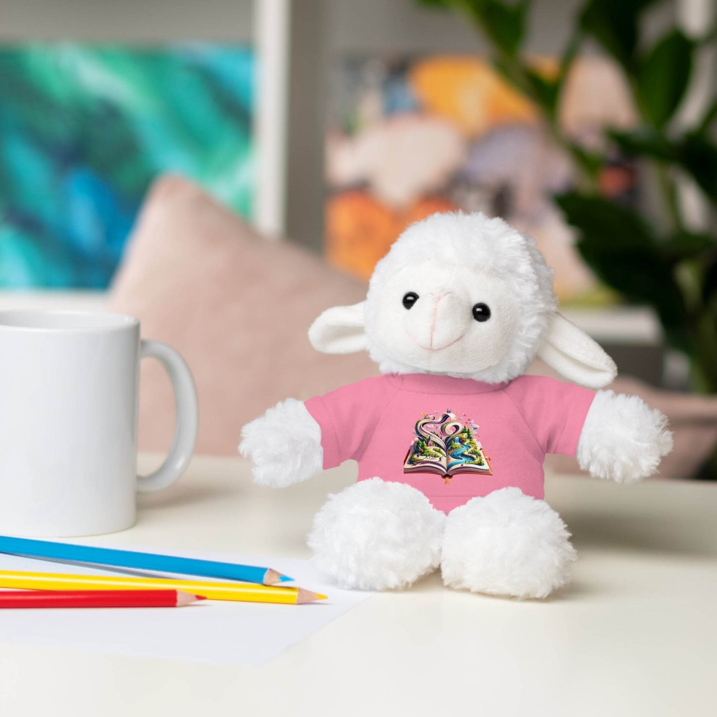 Personalized Stuffed Animal with Tee - Perfect Gift for Kids and Baby Showers - The Dreamer's Bookshop.