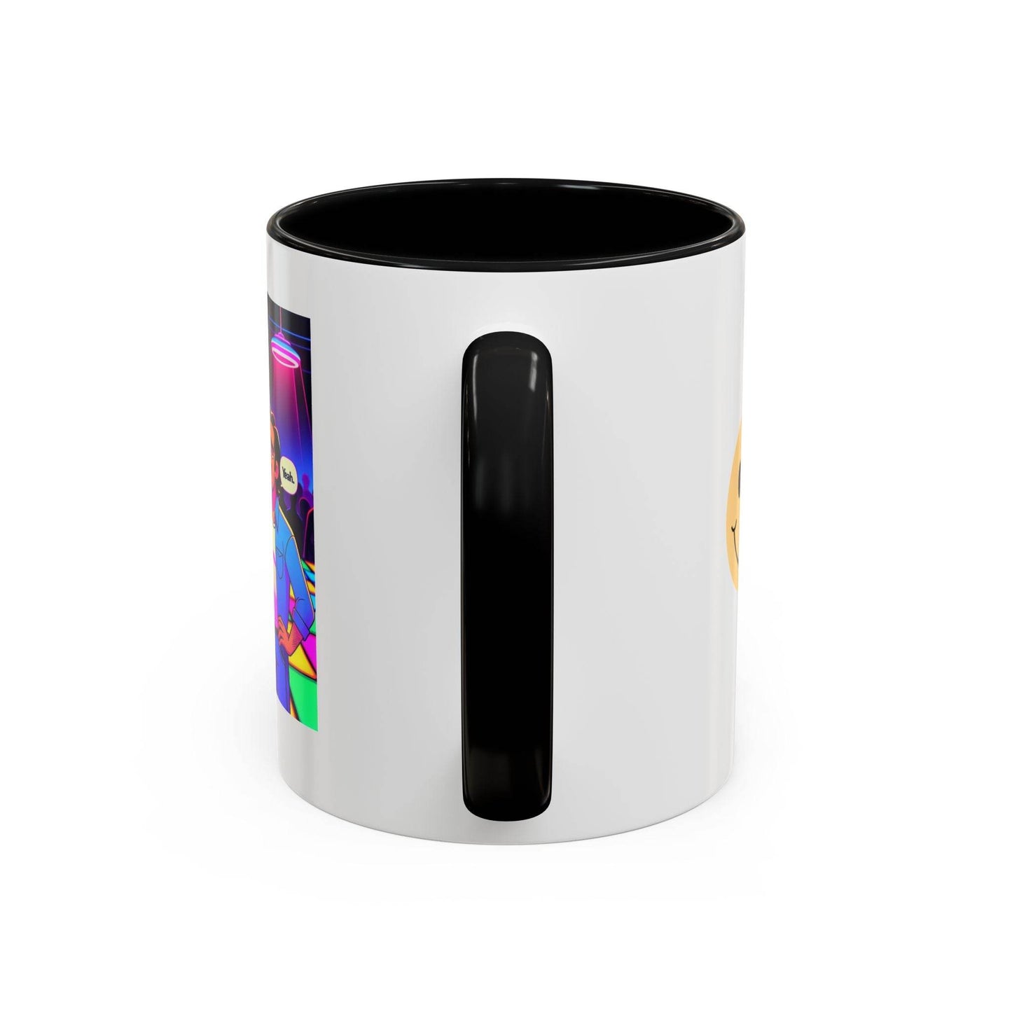 Retro Vibe Accent Coffee Mug - You should be writing - The Dreamer's Bookshop.