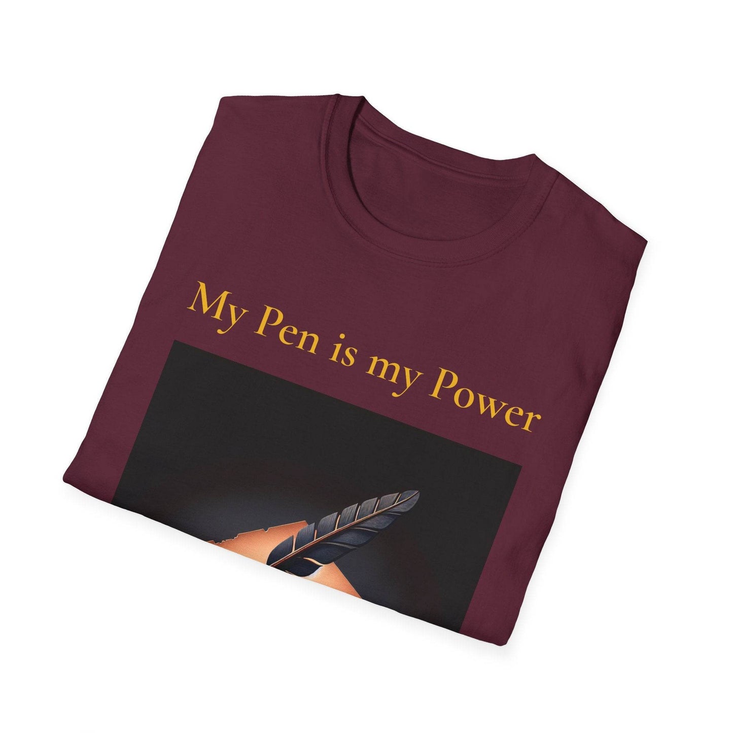 Unisex Softstyle T-Shirt - 'My Pen' - The Dreamer's Bookshop.