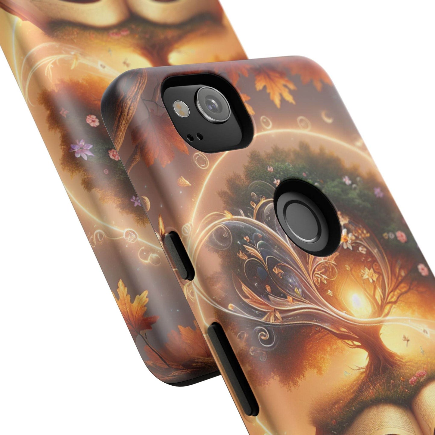 Google & Samsung - Artistic Phone Case with BookishTree Design - Tough Cases - The Dreamer's Bookshop.