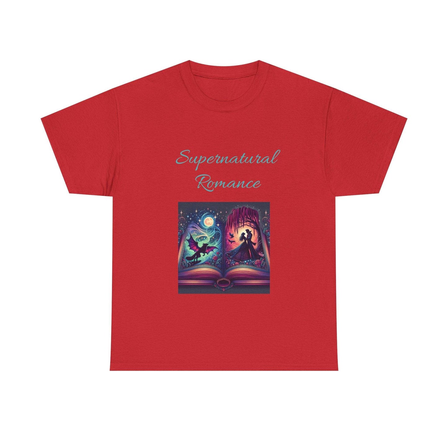 Fantasy - Unisex Heavy Cotton Tee - Supernatural Romance - The Dreamer's Bookshop.