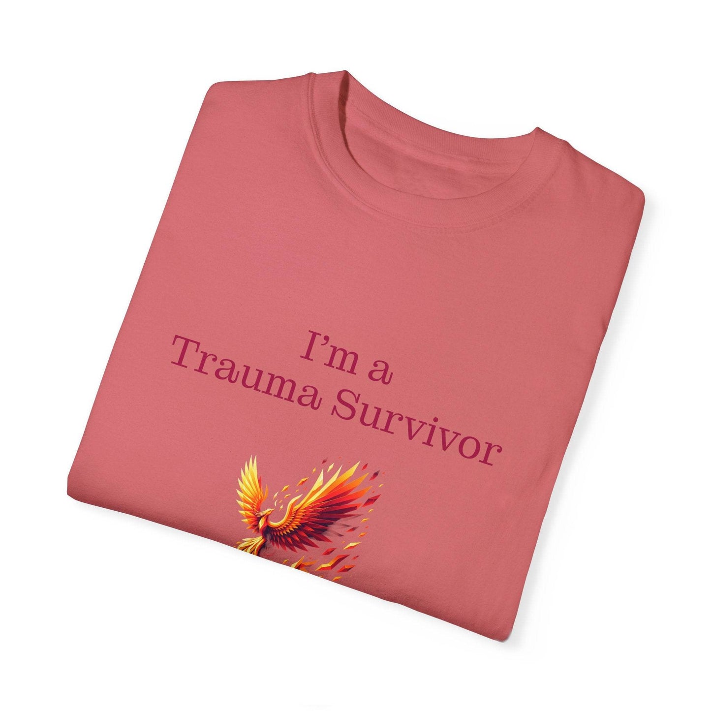 Trauma Survivor Unisex T-Shirt - Empowering Tee for Healthcare Awareness - The Dreamer's Bookshop.