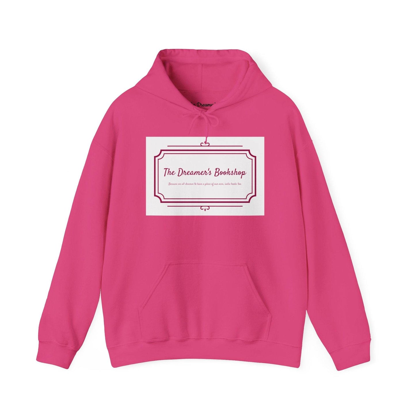 The Dreamer's Bookshop Unisex Hooded Sweatshirt - Cozy Literary Apparel - The Dreamer's Bookshop.