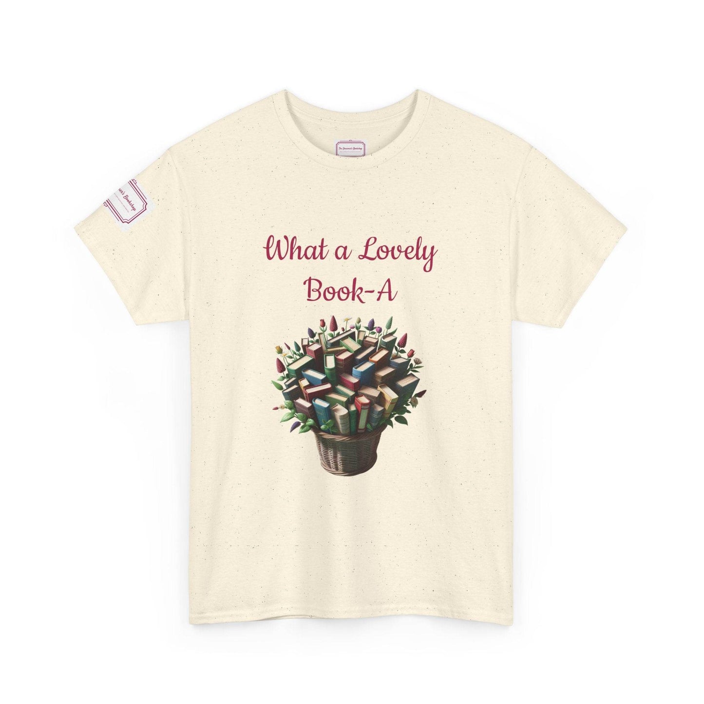 What a Lovely Book-A Unisex Heavy Cotton Tee - Perfect for Book Lovers - The Dreamer's Bookshop.