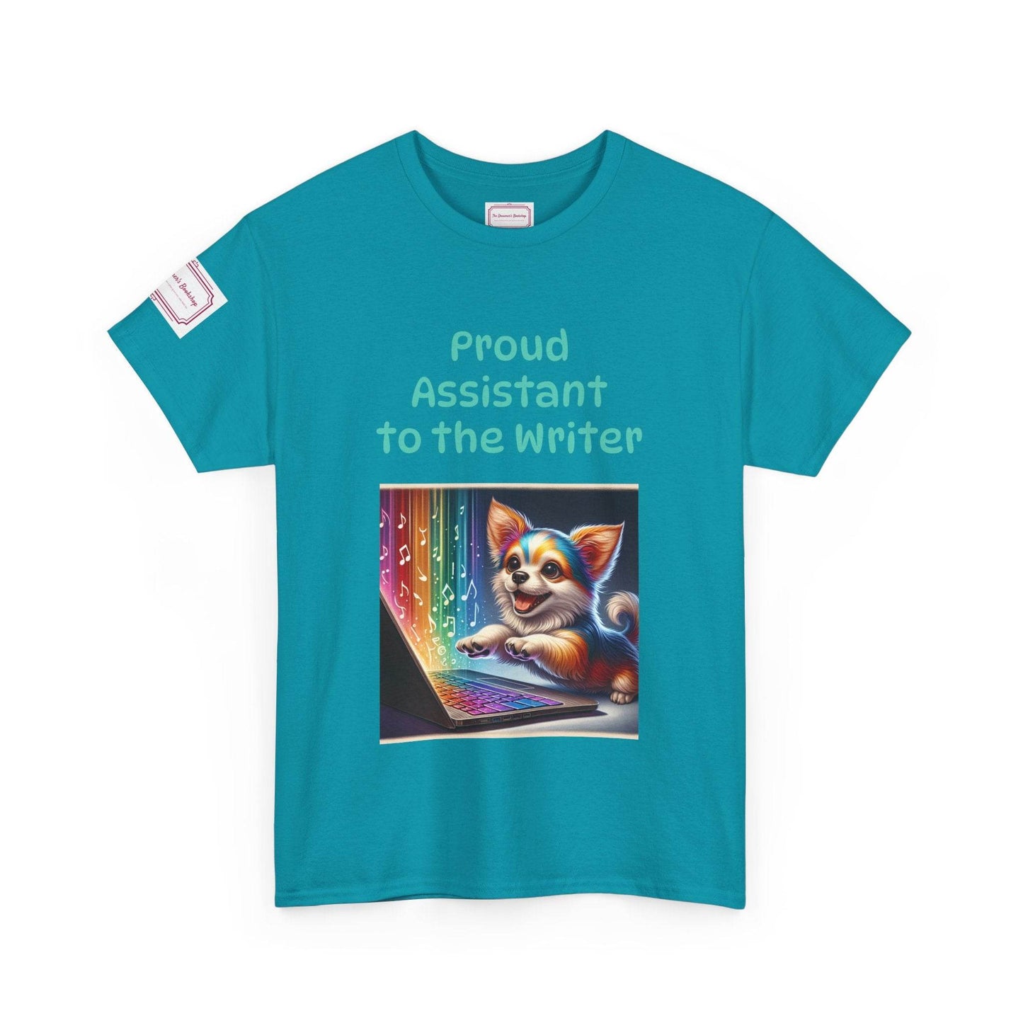 Writer Assistant - Unisex Heavy Cotton Tee - Perfect for Book Lovers - The Dreamer's Bookshop.