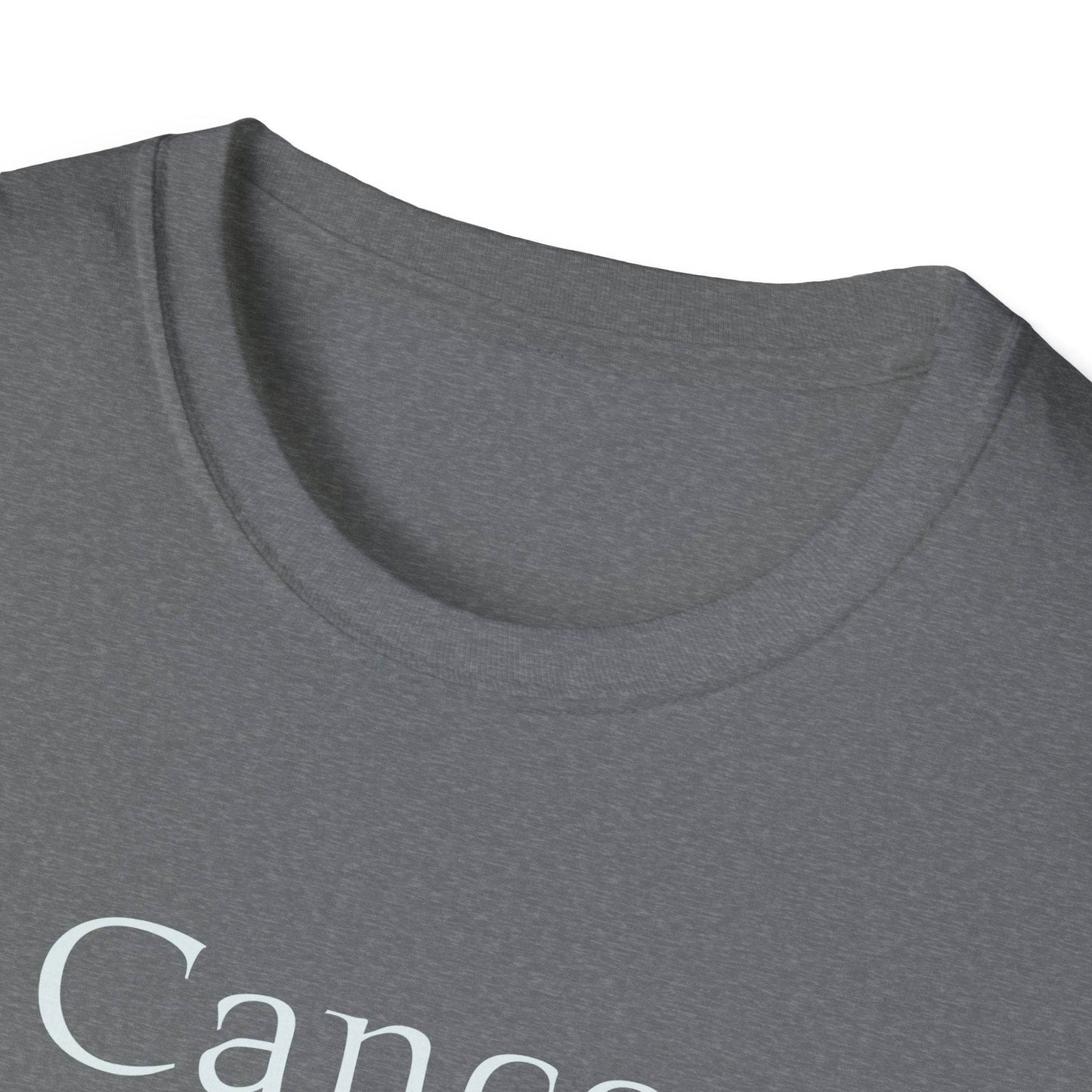 Cancer Warrior Unisex Softstyle T-Shirt - Empowering Battle for Women's Health - The Dreamer's Bookshop.