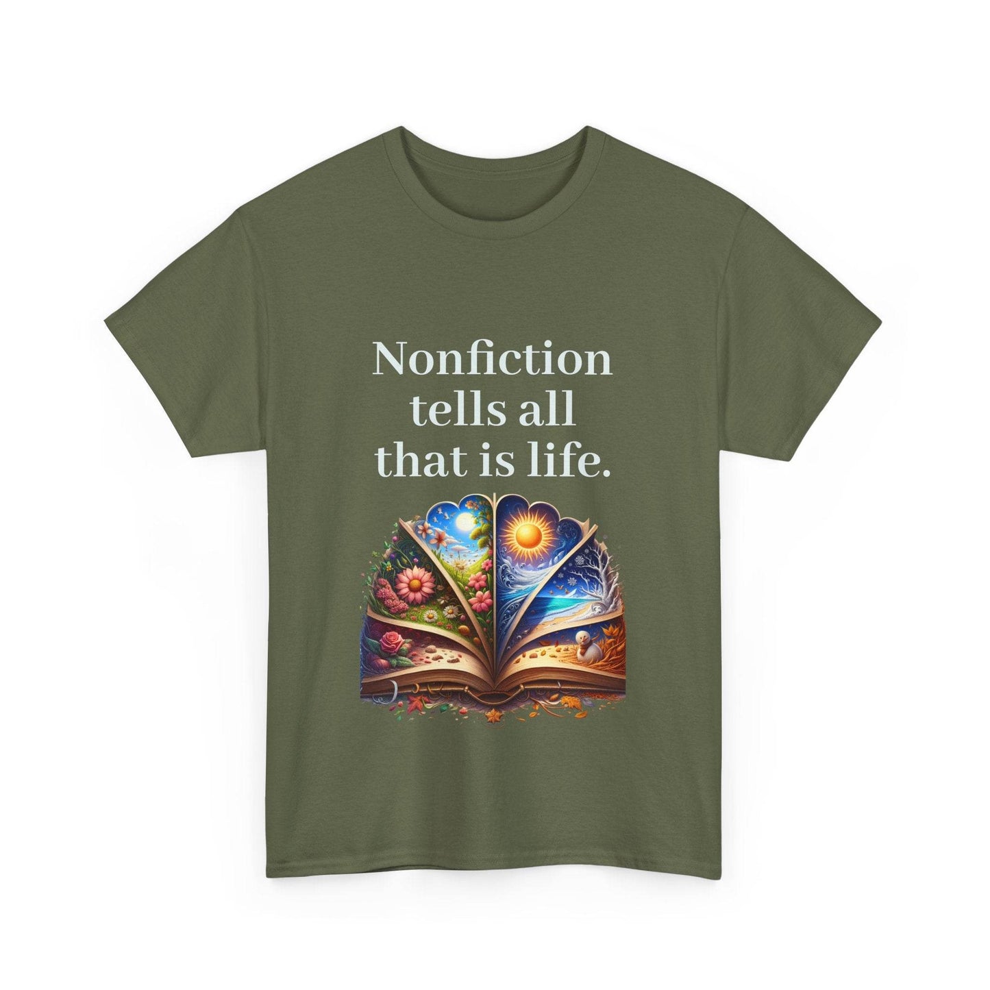 All that is Life - Unisex Heavy Cotton Tee - Nonfiction Books - The Dreamer's Bookshop.