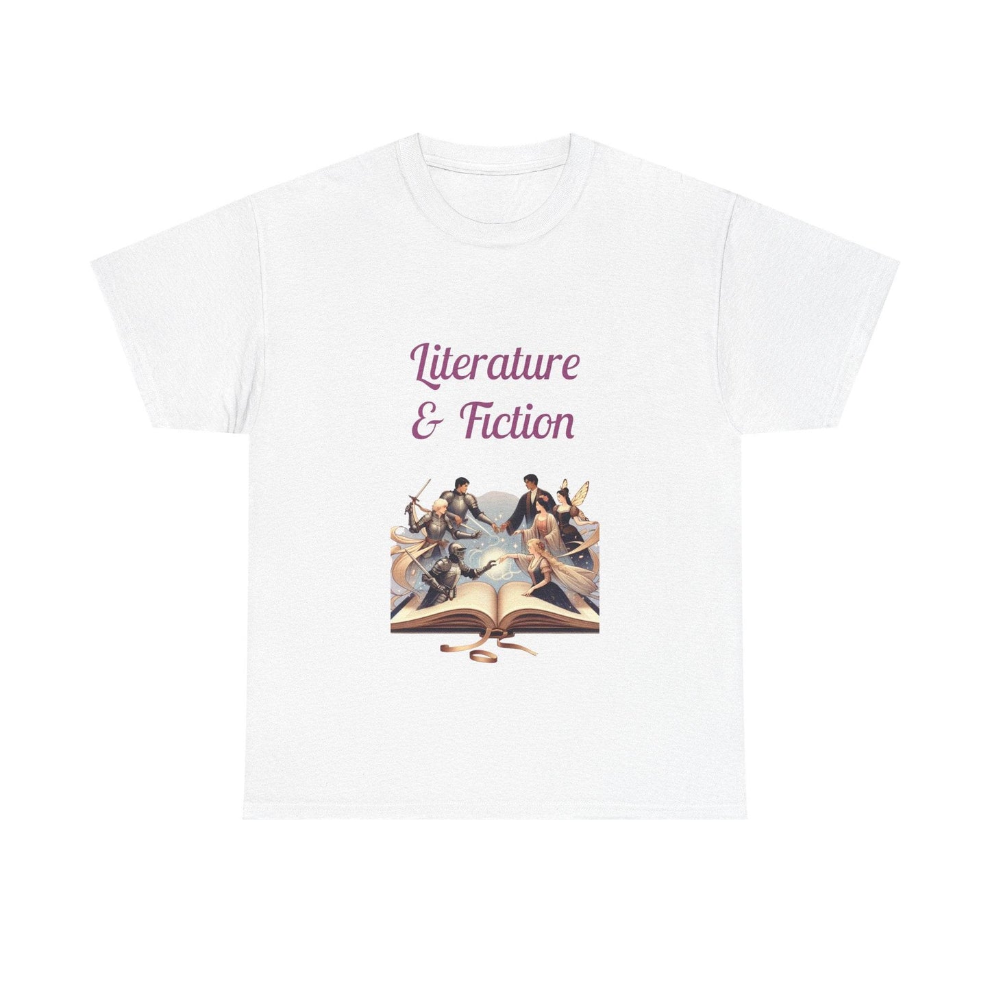 Fiction - Unisex Heavy Cotton Tee - Literature Books - The Dreamer's Bookshop.