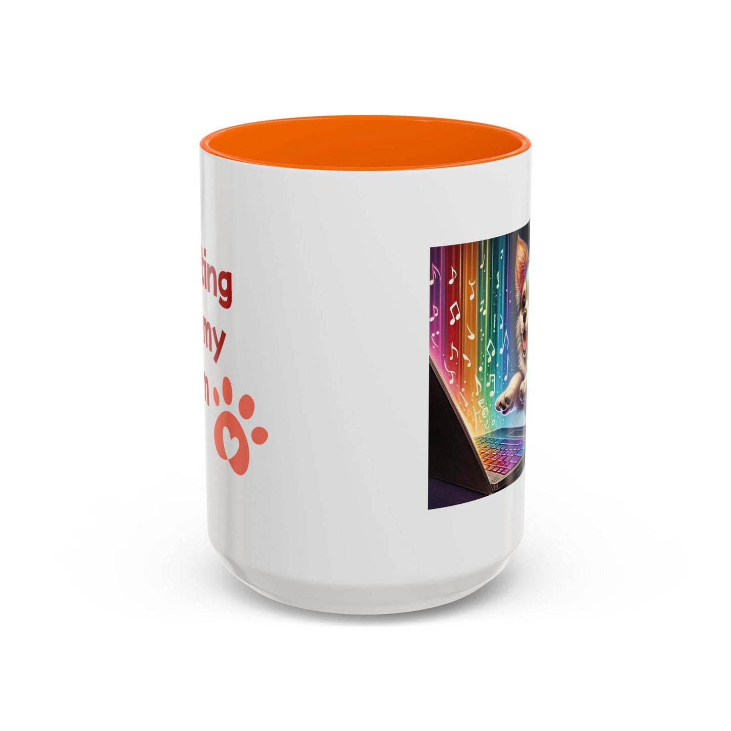 Cute Dog Writer Coffee Mug - 11 & 15oz for Book Lovers - The Dreamer's Bookshop.