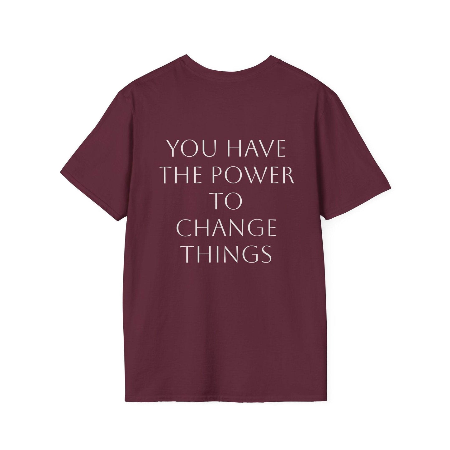 Unisex Softstyle T-Shirt - 'Mindset' & 'Books Take Me Places Far & Beyond' - The Dreamer's Bookshop.