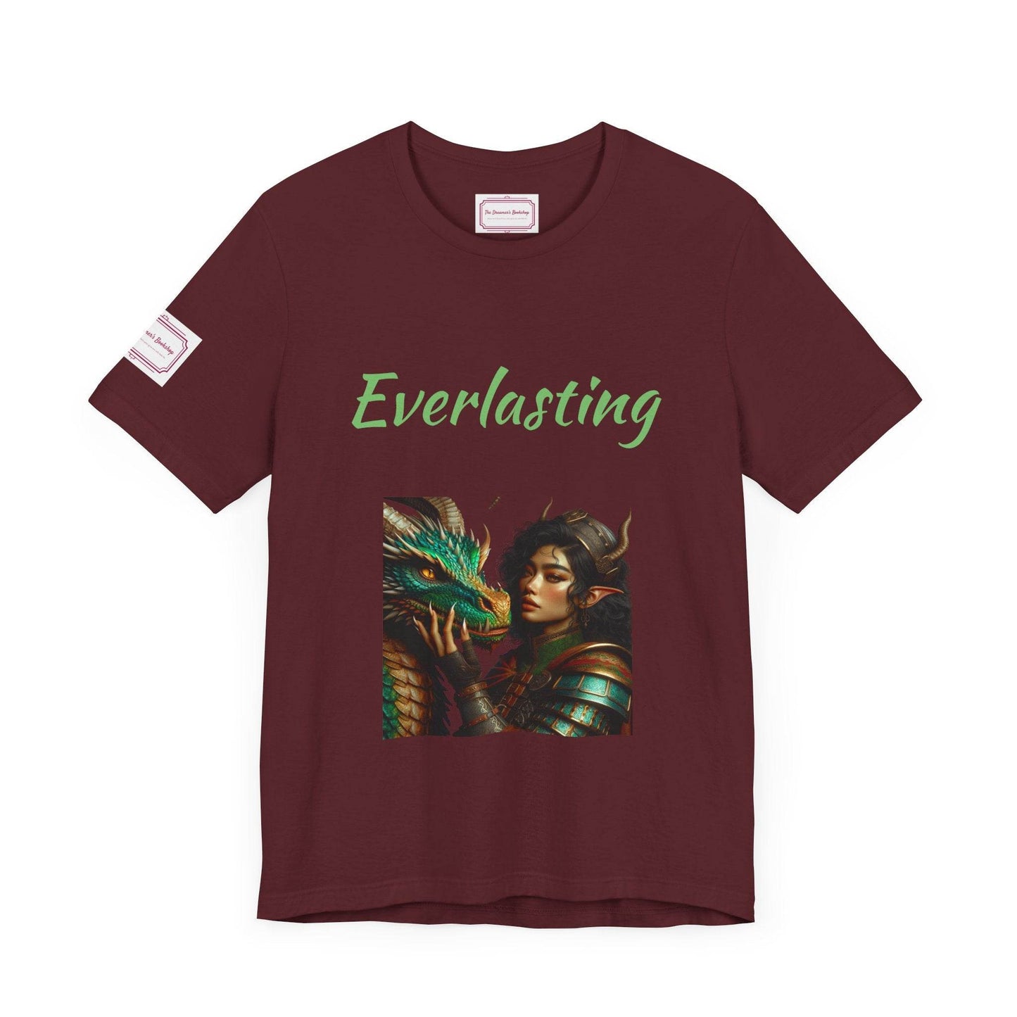 Everlasting Tee - Fun Short Sleeve Shirt for Writers & Book Lovers - The Dreamer's Bookshop.