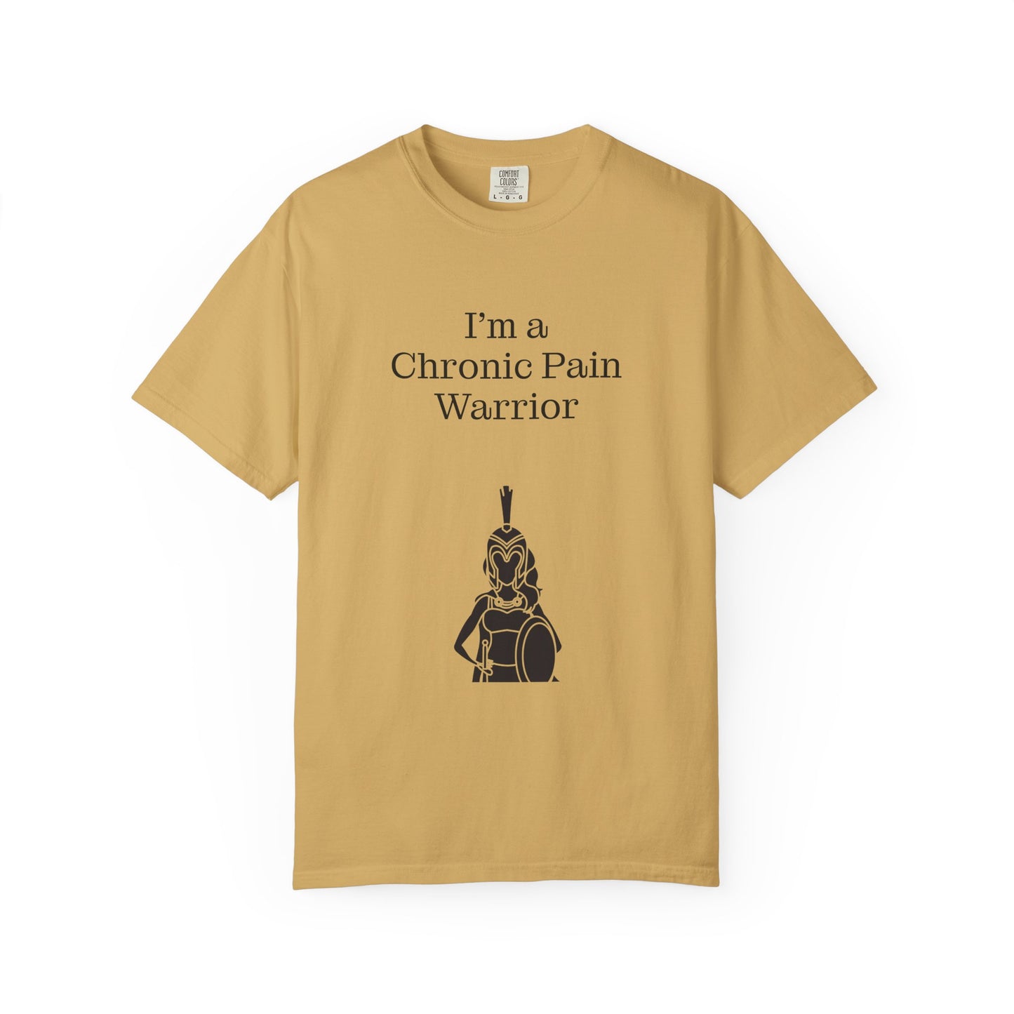 Chronic Pain Warrior Unisex Garment-Dyed T-Shirt - Empowering Supportive Apparel