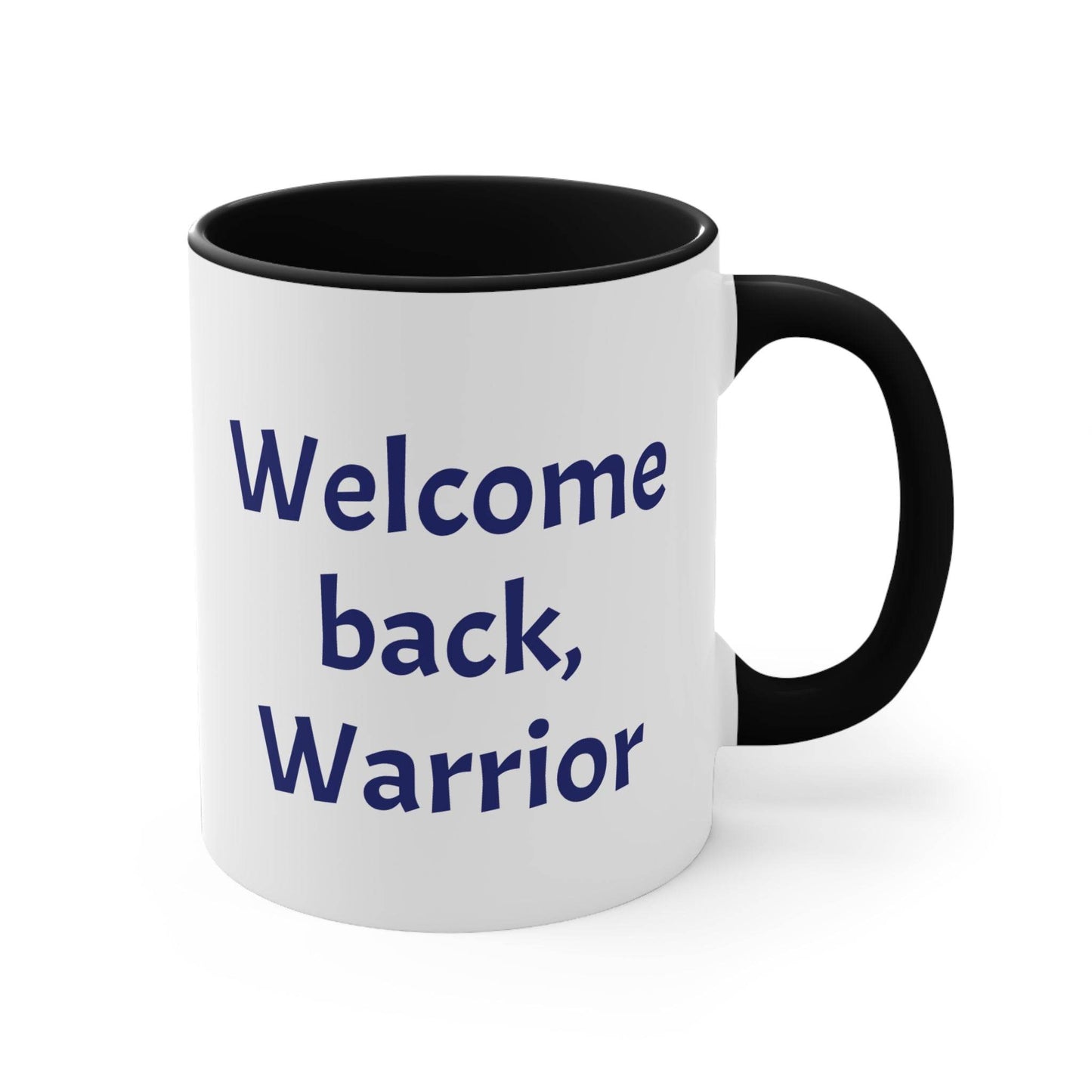 Welcome back, Warrior Coffee Mug – Perfect for Chronic Illness Warriors - The Dreamer's Bookshop.