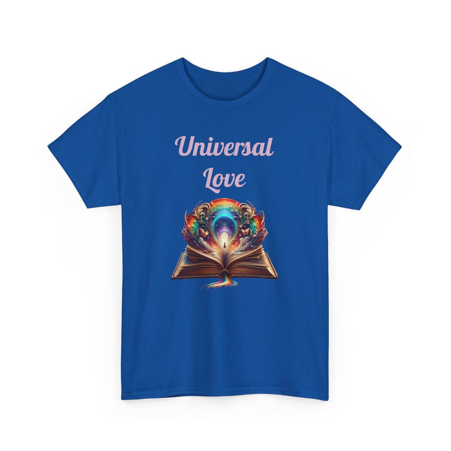 Universal Love - Graphic Tee - Unisex Heavy Cotton T-Shirt Queer Romance Books - The Dreamer's Bookshop.