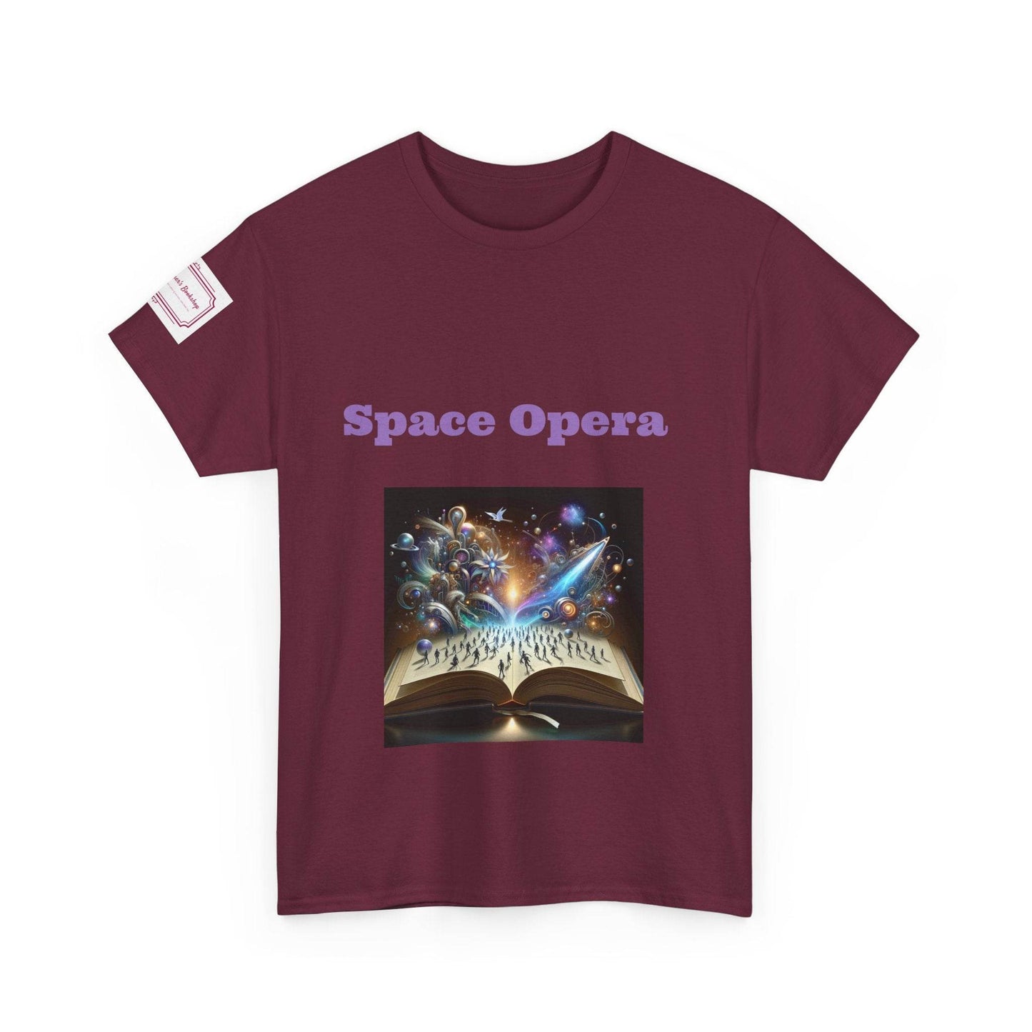 Space Opera - Unisex Heavy Cotton Tee - Sci-Fi Books - The Dreamer's Bookshop.