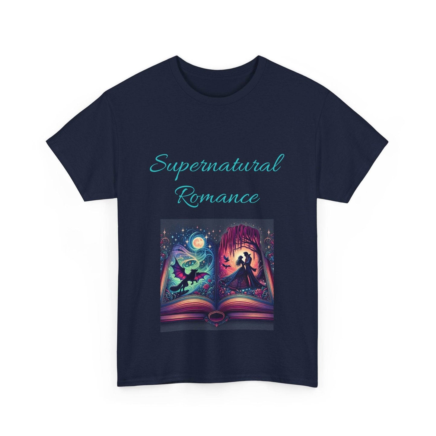 Fantasy - Unisex Heavy Cotton Tee - Supernatural Romance - The Dreamer's Bookshop.