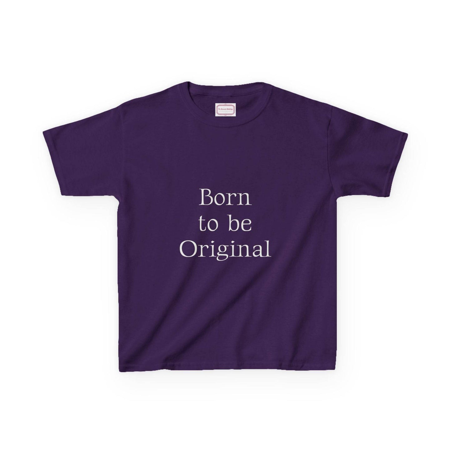 US (Ww) Kids Creative Spirit Tee - 'Born to be Original' - The Dreamer's Bookshop.
