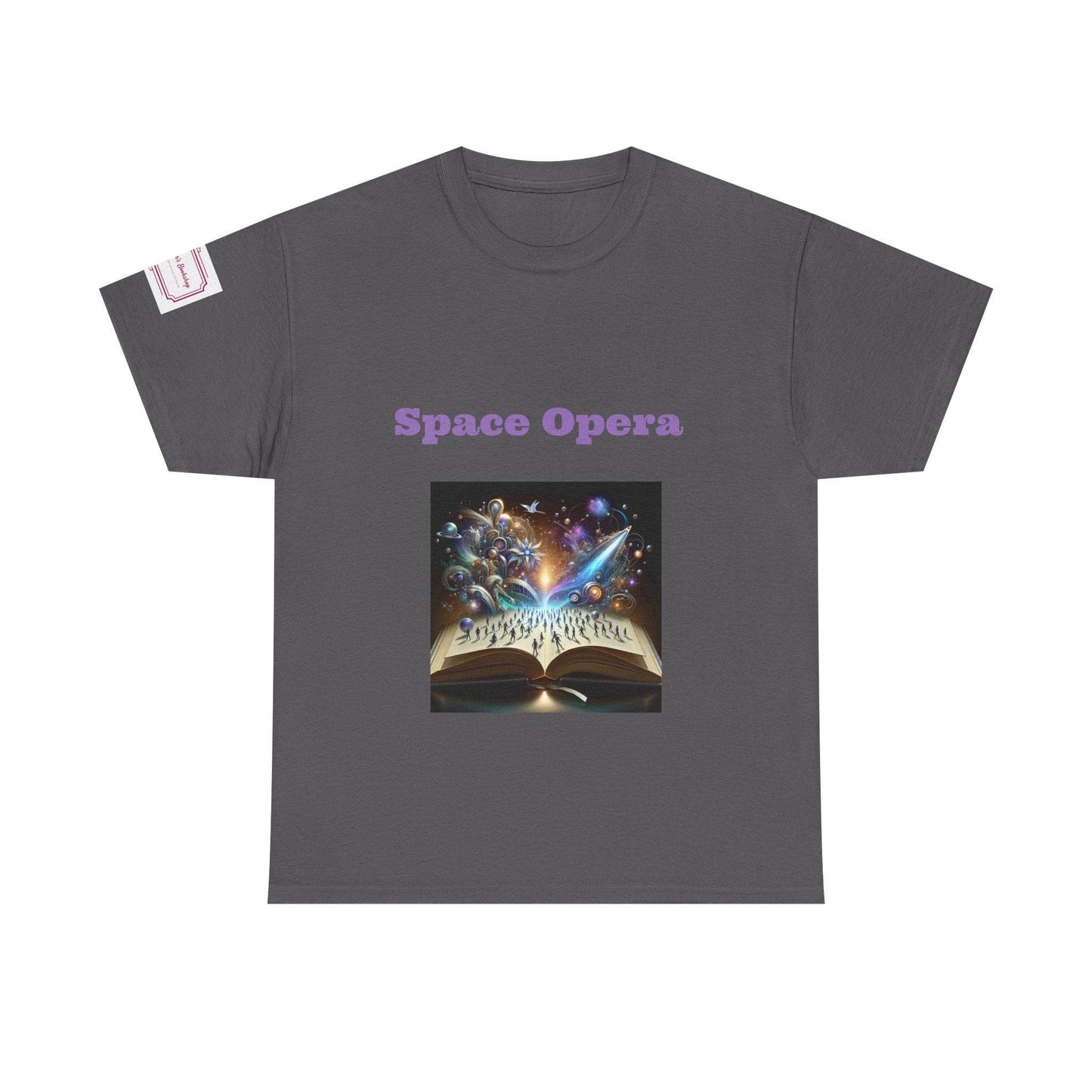 Space Opera - Unisex Heavy Cotton Tee - Sci-Fi Books - The Dreamer's Bookshop.