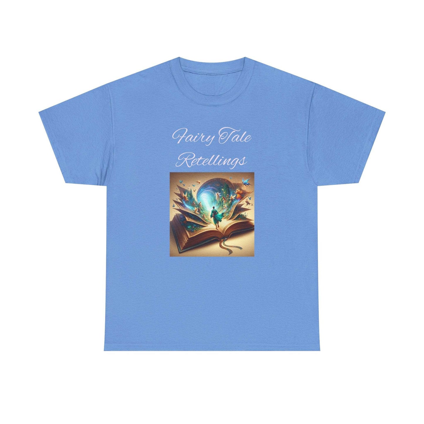 Fiction - Graphic Tee - Unisex Heavy Cotton T-Shirt - Fairy Tale Retellings - The Dreamer's Bookshop.