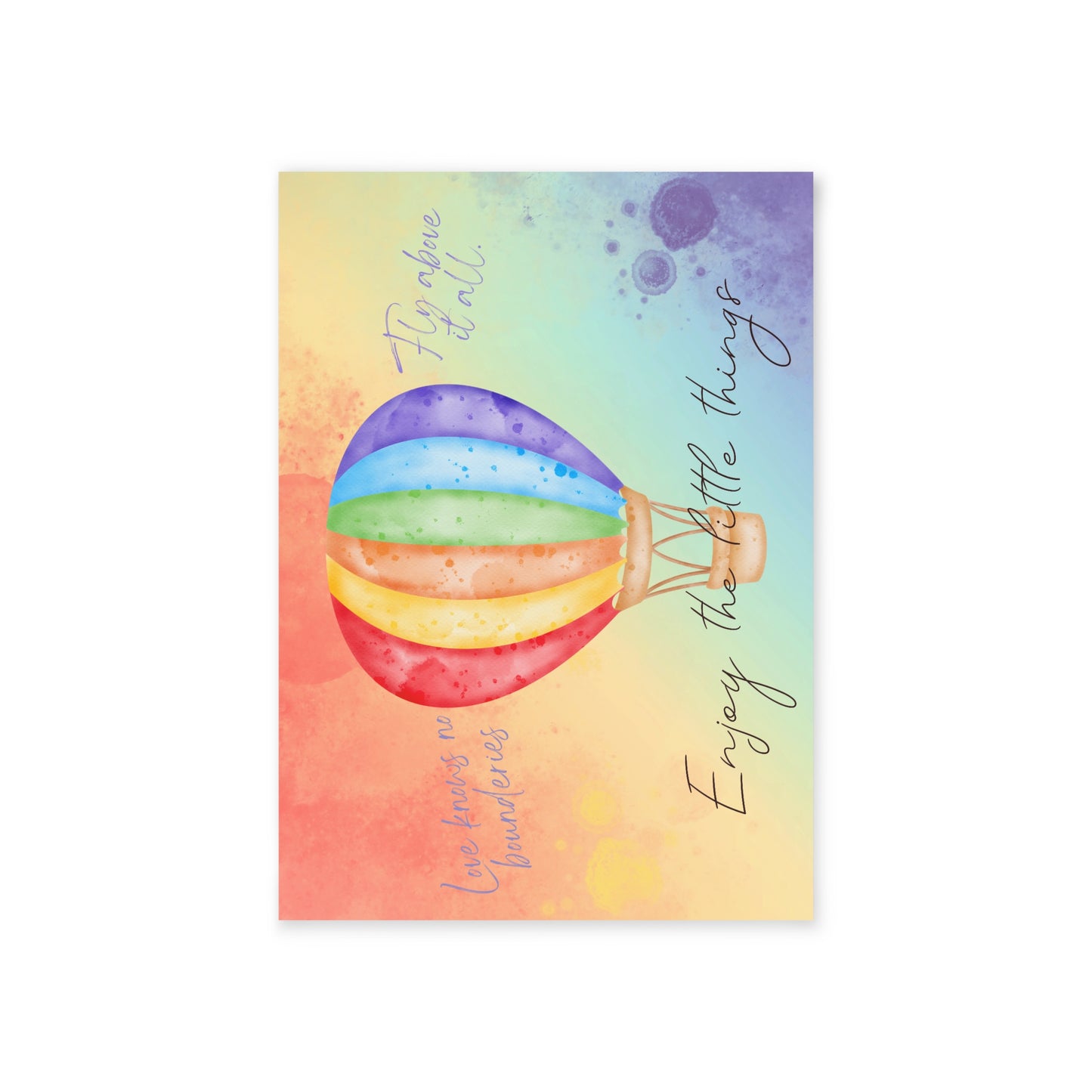 The Dreamer's Bookshop "Rainbow Love" Enjoy the Little Things - The Dreamer's Bookshop.