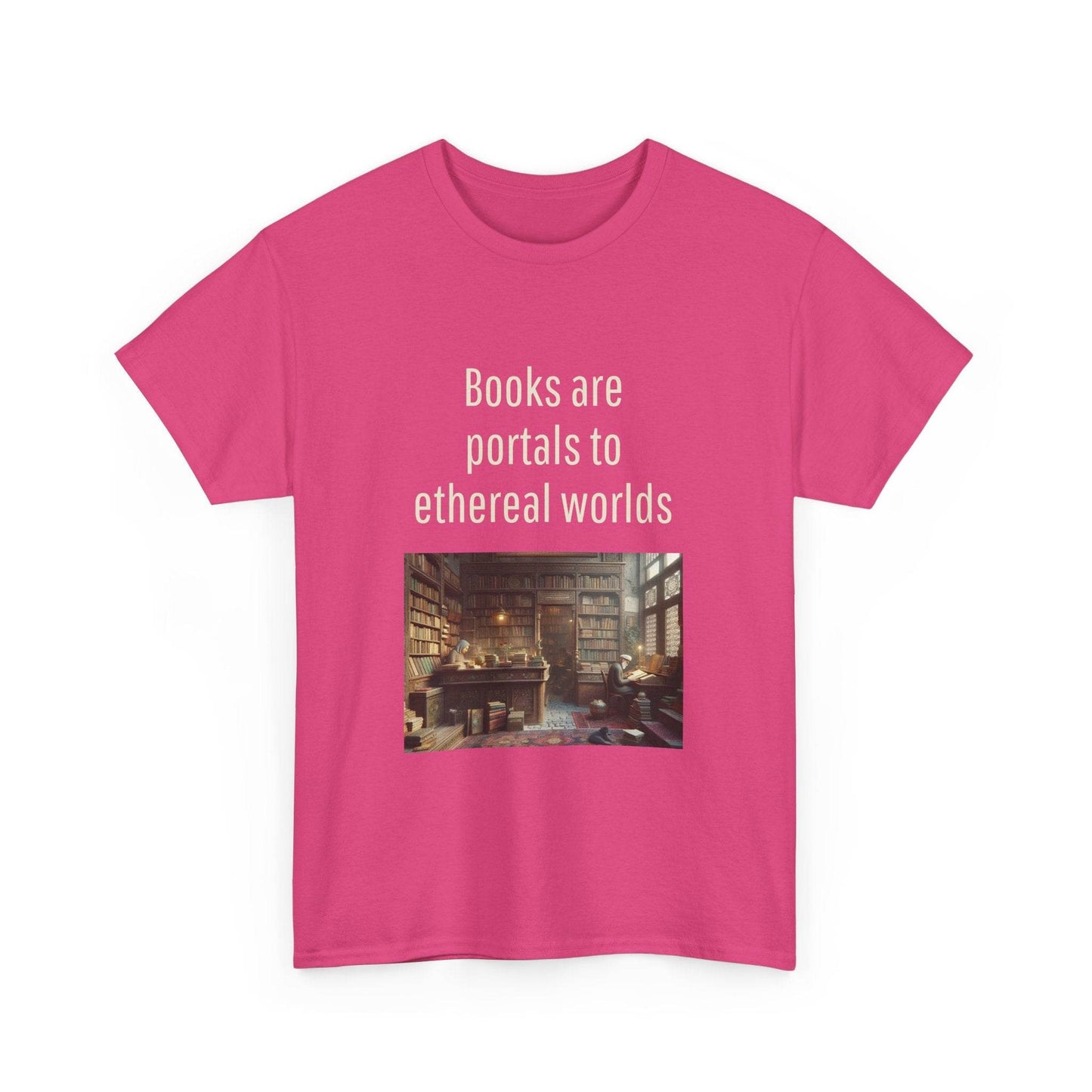 Portals - Unisex Heavy Cotton Tee - Creative Apparel - The Dreamer's Bookshop.
