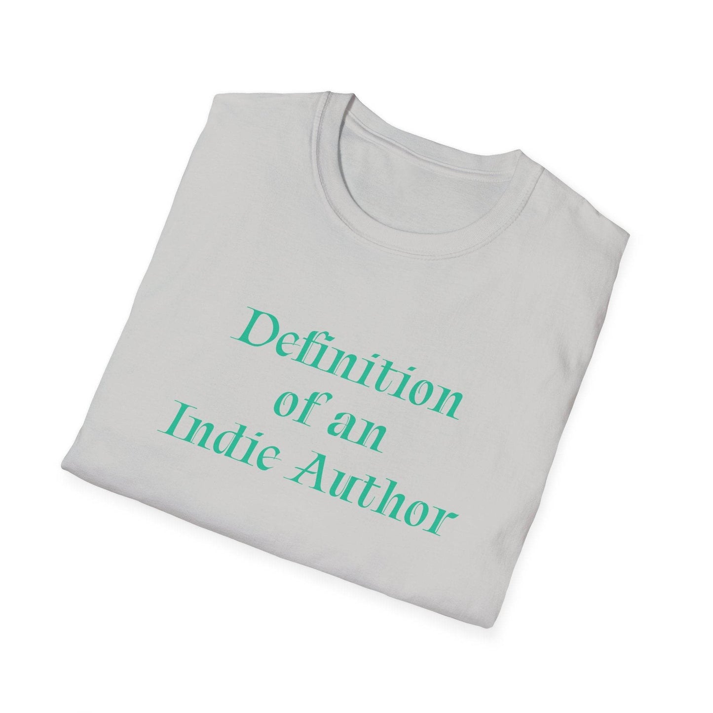 Unisex Softstyle T-Shirt - 'Indie Author' Inspirational - The Dreamer's Bookshop.