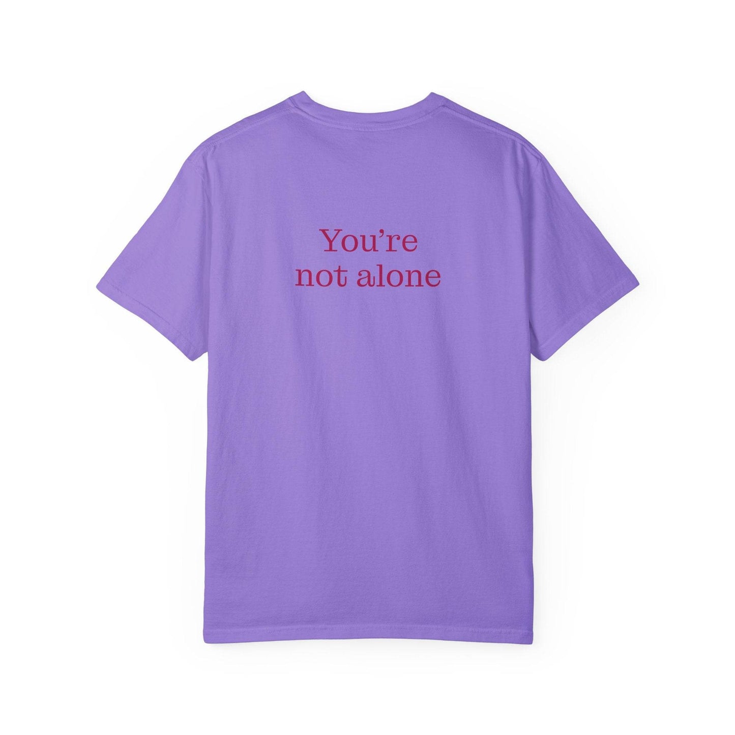 Cancer Survivor Unisex Garment-Dyed T-shirt - Inspirational Motivational Tee - The Dreamer's Bookshop.