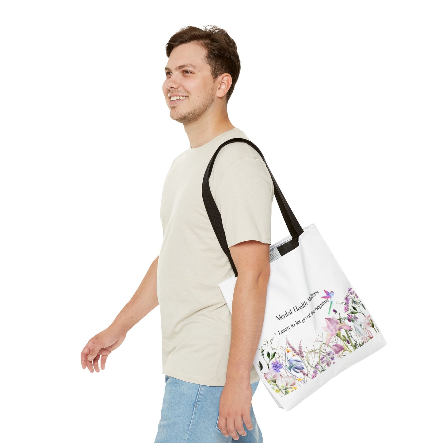 The Dreamer's Bookshop - Literary Tote Bag – Mental Health "Let Go" - The Dreamer's Bookshop.