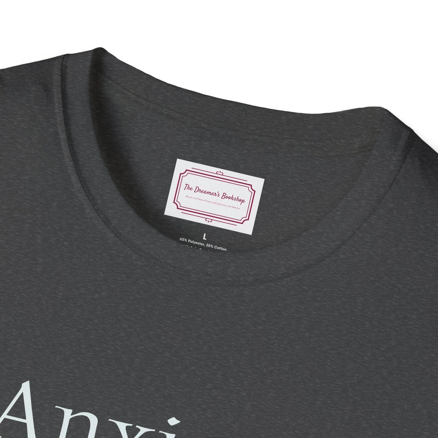 Anxiety Warrior Unisex Softstyle T-Shirt - Embrace Your Battles - The Dreamer's Bookshop.