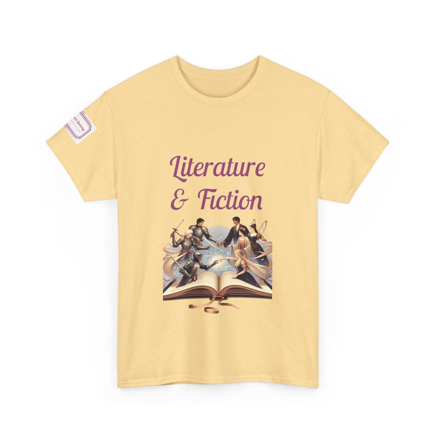 Fiction - Graphic Unisex Heavy Cotton Tee - Literature Books - The Dreamer's Bookshop.