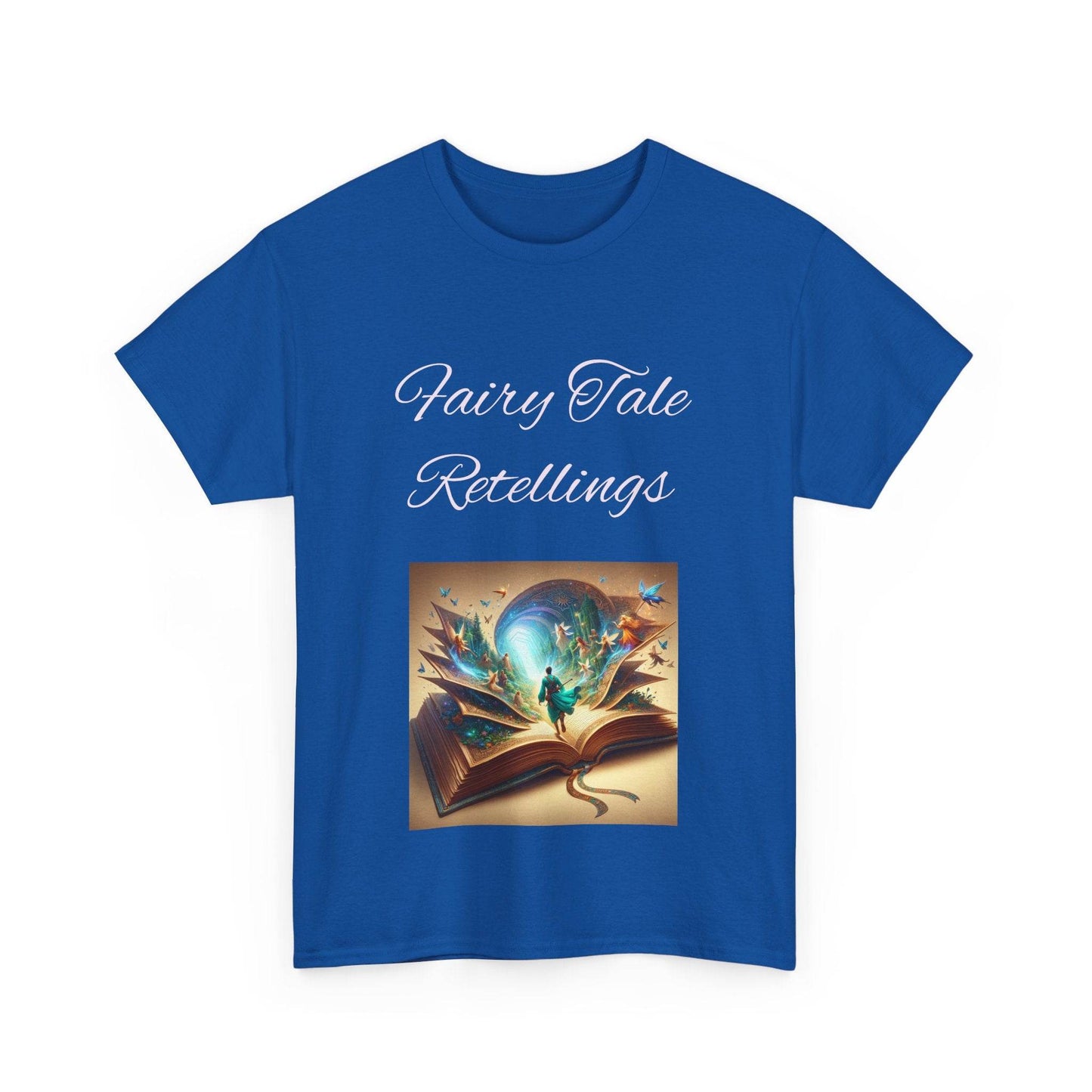 Fiction - Unisex Heavy Cotton Tee - Fairy Tale Retellings - The Dreamer's Bookshop.