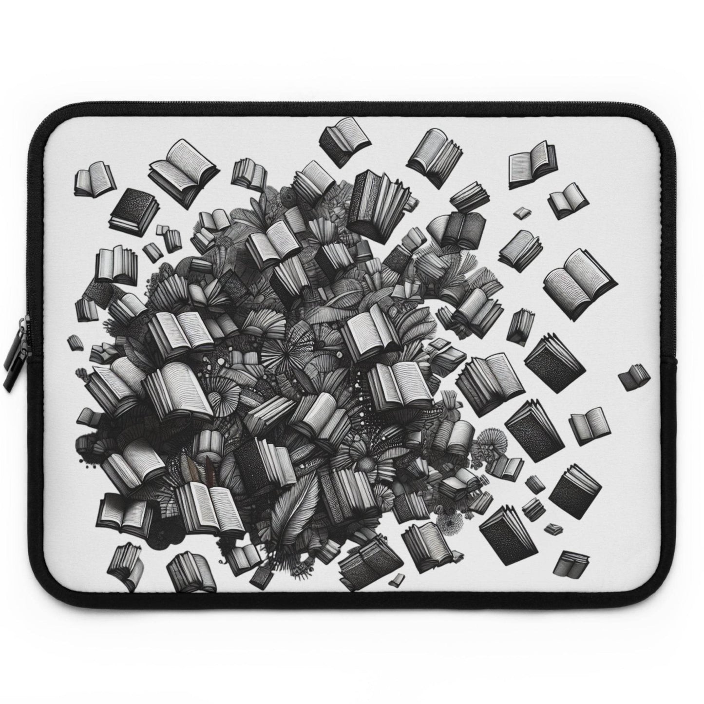 Books are always on my mind Laptop Sleeve - Perfect for Book Lovers and Students - The Dreamer's Bookshop.