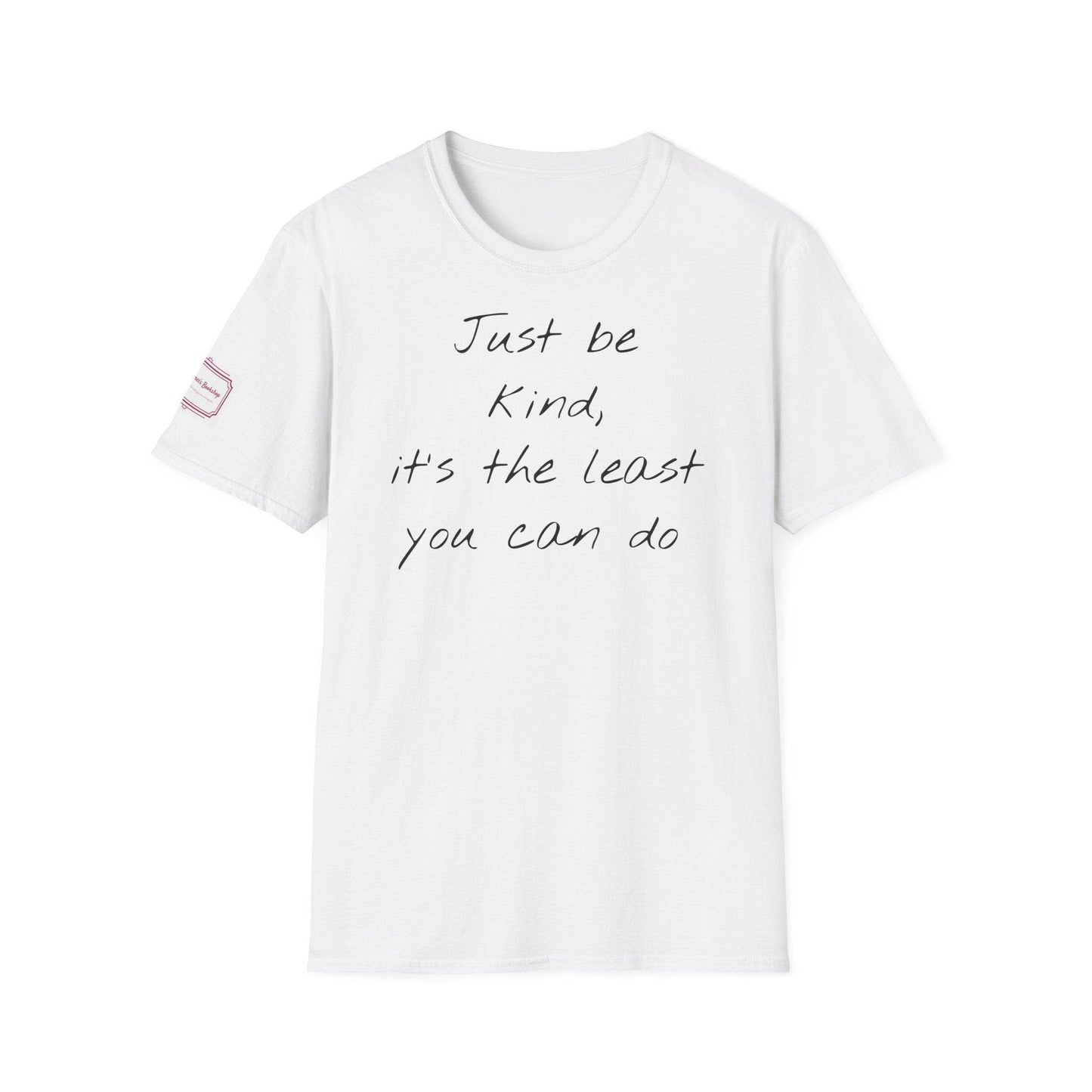 Unisex Softstyle T-Shirt - Be Kind Design for Book Lovers - The Dreamer's Bookshop.