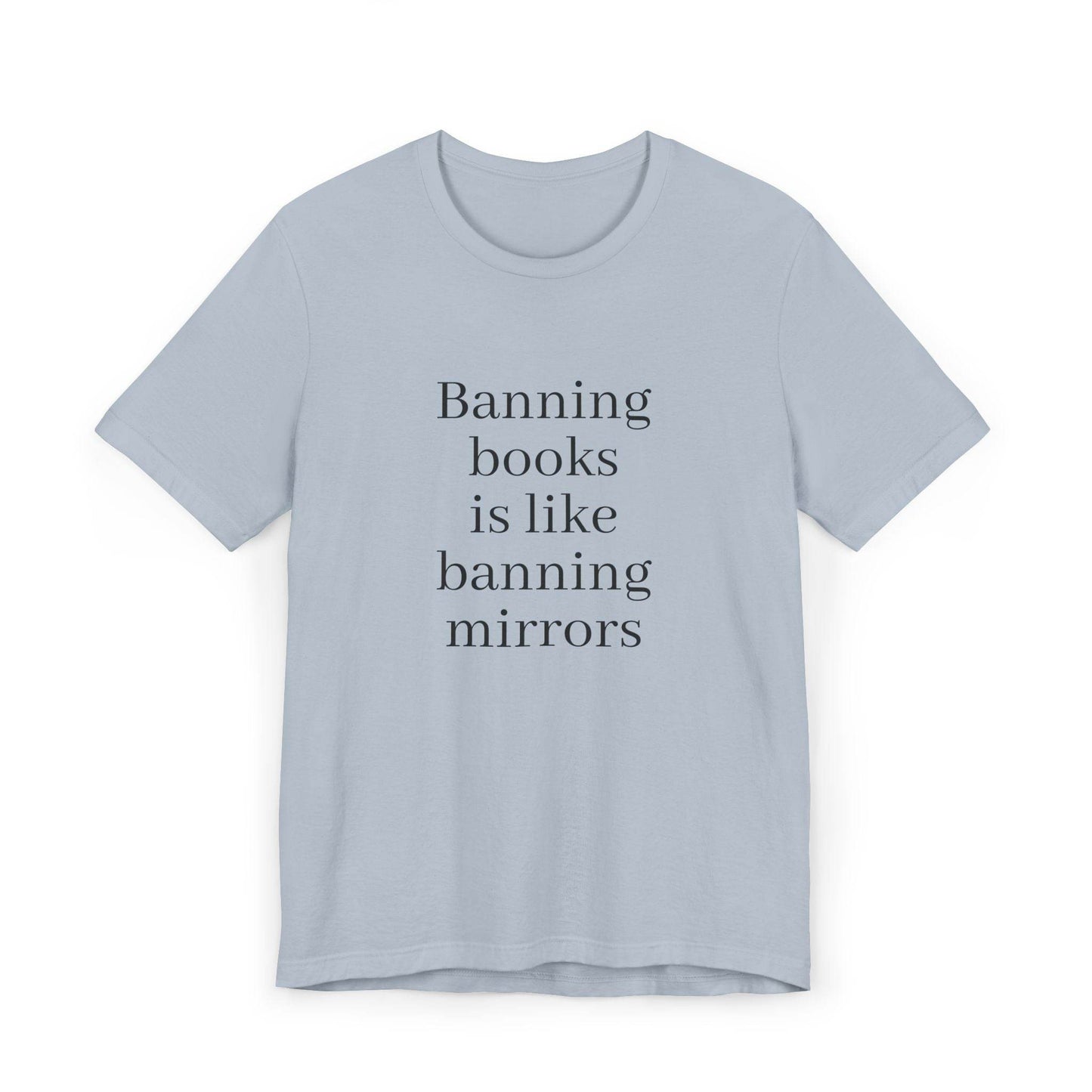 Unisex Jersey T-Shirt - Banning Books Vibe - The Dreamer's Bookshop.