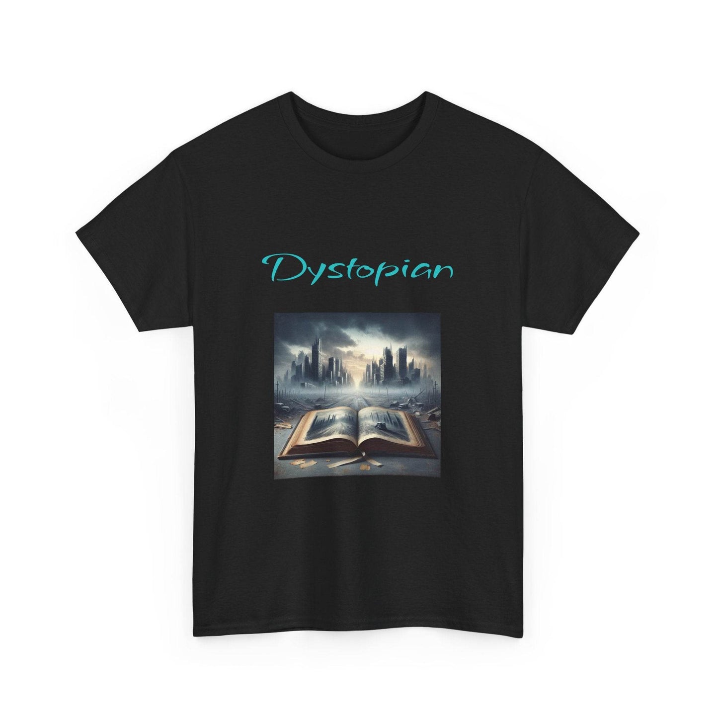 Fiction - Graphic Tee - Unisex Heavy Cotton T-Shirt Dystopian Books - The Dreamer's Bookshop.