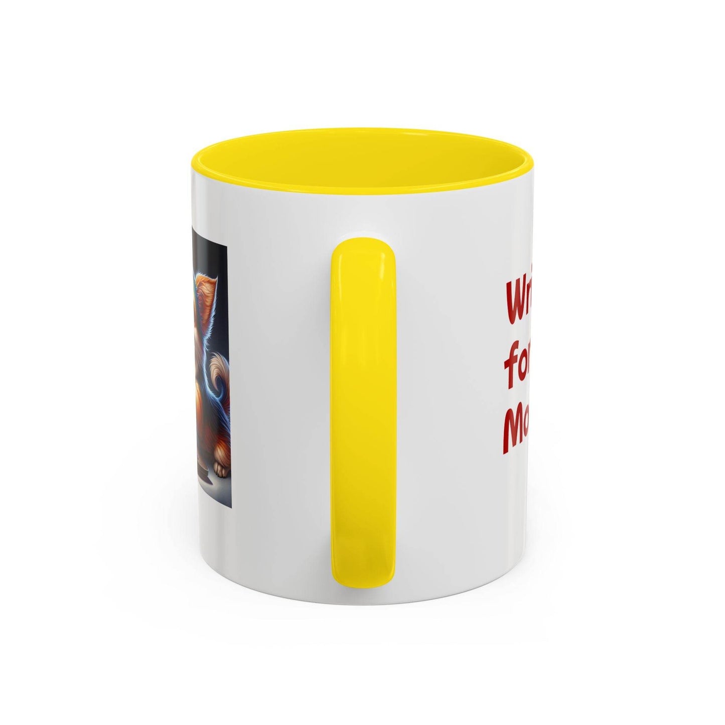 Playful Dog Writer Coffee Mug - Cute Gift for Book Lovers - The Dreamer's Bookshop.