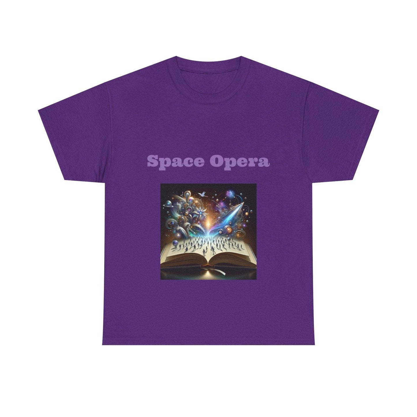 Space Opera - Unisex Heavy Cotton Tee - Sci-Fi Books - The Dreamer's Bookshop.