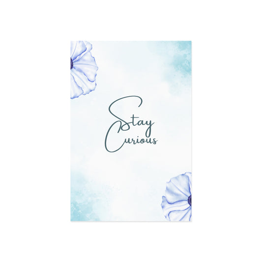 The Dreamer's Bookshop - Positive Affirmation Card "Stay Curious" - The Dreamer's Bookshop.