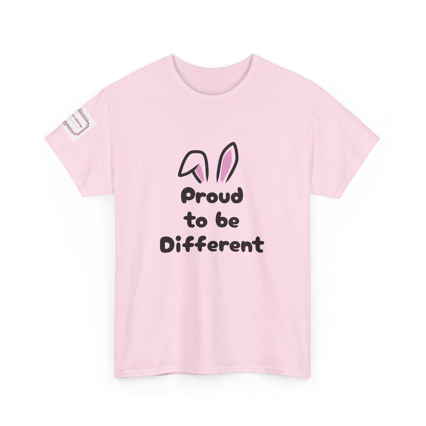 Proud to Be Different Unisex Heavy Cotton Tee – Celebrate Uniqueness - The Dreamer's Bookshop.