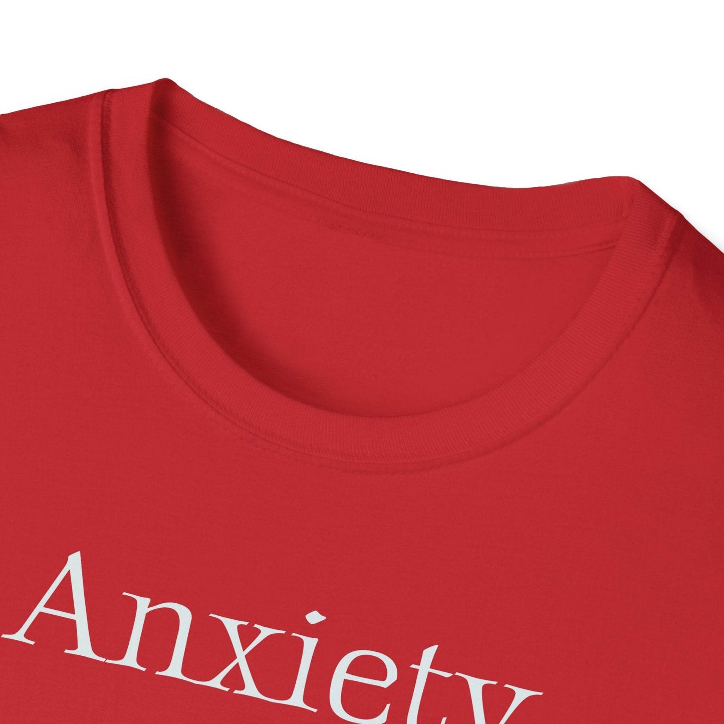 Anxiety Warrior Unisex Softstyle T-Shirt - What's Your Battle? - The Dreamer's Bookshop.